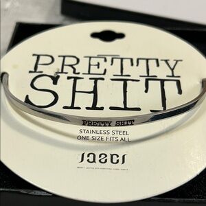 NWT Pretty Sh1t adjustable bracelet